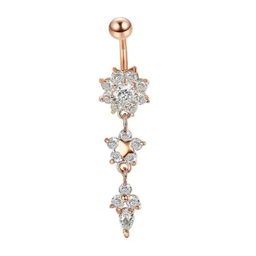 Piercing Bananabell Umbigo Modelo 103 Aço 316L Piercing Bananabell Umbigo Modelo 103 Aço 316L